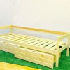 Кровать деревянная (с ящиками)